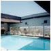  A movable roof will let you enjoy your pool whatever the weather brings.