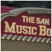 The San Franicsco Music Box, San Francisco, CA. Sculpted foam and lED-lit cabinet sign.