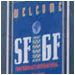 SF-GF, San Francisco, CA: Printed vinyl banner.