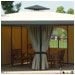 Cabana in the corner.