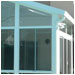 Sunroom and lattice work together to add comfort and  living space to this home. Los Gatos, CA.